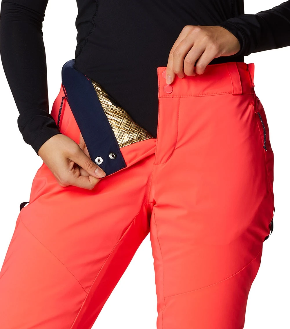 Columbia Backslope II Insulated Ski Pant - Womens Neonsunris 6 Columbia Backslope II Insulated Ski Pant - Womens Neonsunris - Image 6