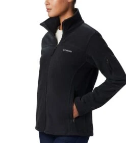 Columbia Fast Trek II Full Zip Fleece Jacket - Womens Black -Columbia Sale Store 1685982646 1465351 010 3