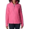 Columbia Fast Trek II Full Zip Fleece Jacket - Womens Wild Geranium