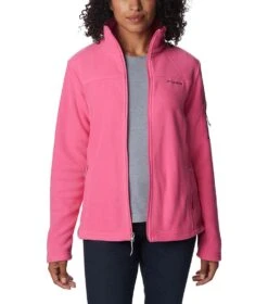 Columbia Fast Trek II Full Zip Fleece Jacket - Womens Wild Geranium -Columbia Sale Store 1685982654 1465351 656 7
