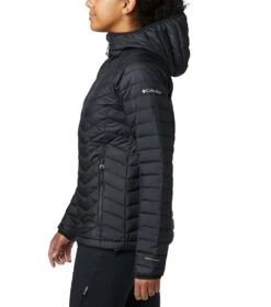 Columbia Powder Lite Hooded Insulated Jacket - Womens Black -Columbia Sale Store 1685982659 1699071 011 3