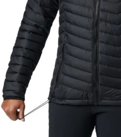 Columbia Powder Lite Hooded Insulated Jacket - Womens Black -Columbia Sale Store 1685982660 1699071 011 4