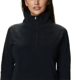 Columbia Glacial IV Half Zip Fleece Top - Womens Black -Columbia Sale Store 1685982685 1802201 010 4
