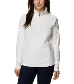 Columbia Glacial IV Half Zip Fleece Top - Womens Sea Salt