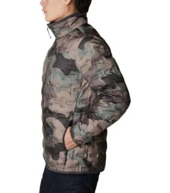 Columbia Delta Ridge Down Insulated Jacket - Mens Cypress Mod Camo Print -Columbia Sale Store 1685982700 1875902 316 3