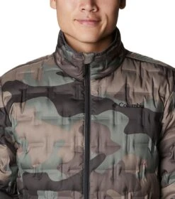 Columbia Delta Ridge Down Insulated Jacket - Mens Cypress Mod Camo Print -Columbia Sale Store 1685982700 1875902 316 4