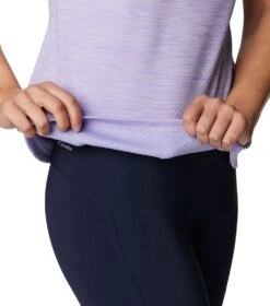 Columbia Zero Rules S/S Graphic Tee - Womens Frosted Purple Hthr / CSC Range Lines Grx -Columbia Sale Store 1685982736 1991581 535 5