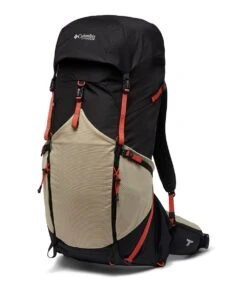 Columbia Titan Pass 48L Trekking Backpack - Unisex Black / Ancient Fossil