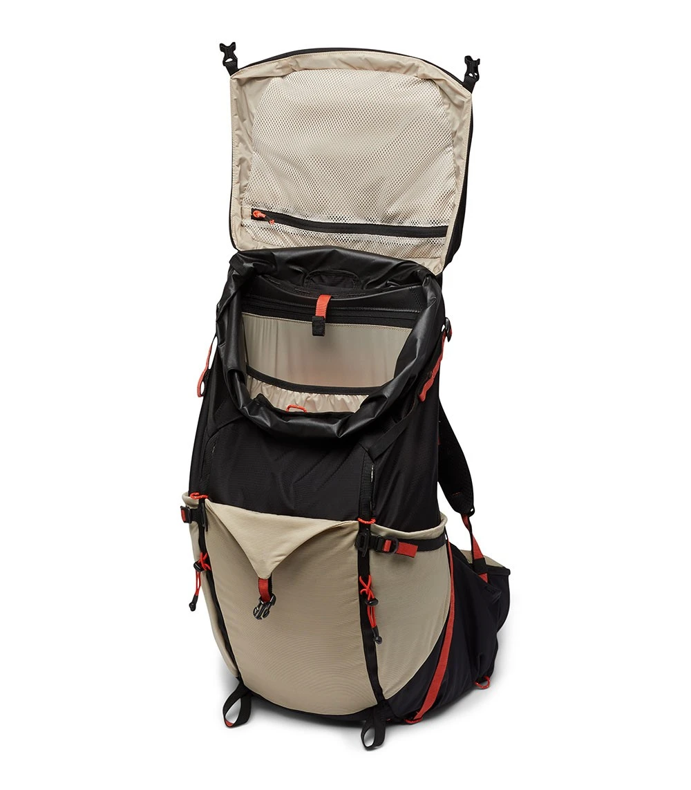 Columbia Titan Pass 48L Trekking Backpack - Unisex Black / Ancient Fossil 4 Columbia Titan Pass 48L Trekking Backpack - Unisex Black / Ancient Fossil - Image 4