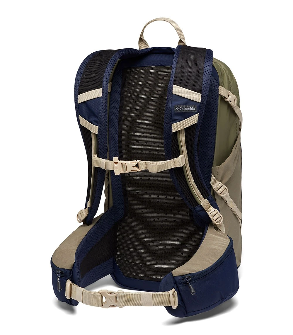 Columbia Newton Ridge 24L Backpack - Unisex Stone Green / Collegiate Navy 2 Columbia Newton Ridge 24L Backpack - Unisex Stone Green / Collegiate Navy - Image 2