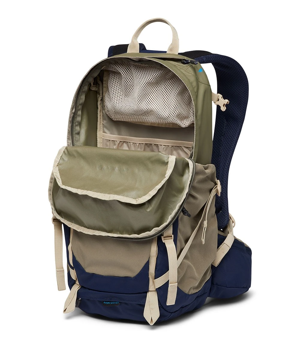Columbia Newton Ridge 24L Backpack - Unisex Stone Green / Collegiate Navy 3 Columbia Newton Ridge 24L Backpack - Unisex Stone Green / Collegiate Navy - Image 3