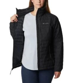 Columbia Silver Falls Synthetic Recycled Insulated Jacket - Womens Black -Columbia Sale Store 1686154019 2034861 010 5