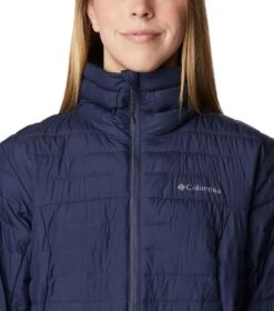 Columbia Silver Falls Synthetic Recycled Insulated Jacket - Womens Nocturnal -Columbia Sale Store 1686154023 2034861 466 4