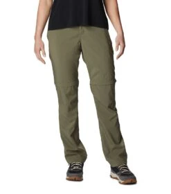 Columbia Silver Ridge Utility Convertible Pants - Womens Stone Green