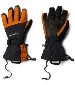 Columbia Whirlibird II Ski Gloves - Mens Black / Warm Copper