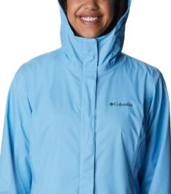 Columbia Arcadia II Waterproof Jacket - Womens Vista Blue -Columbia Sale Store 1686743157 RL2436 456 4