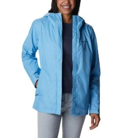 Columbia Arcadia II Waterproof Jacket - Womens Vista Blue -Columbia Sale Store 1686743159 RL2436 456 6