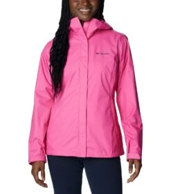 Columbia Arcadia II Waterproof Jacket - Womens Wild Geranium