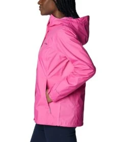 Columbia Arcadia II Waterproof Jacket - Womens Wild Geranium -Columbia Sale Store 1686743162 RL2436 656 3