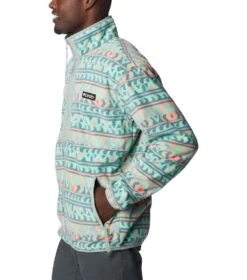 Columbia Back Bowl Lightweight Fleece Jacket - Mens Metal Camp / Blanket -Columbia Sale Store 1688573432 1890761 347 3