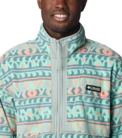 Columbia Back Bowl Lightweight Fleece Jacket - Mens Metal Camp / Blanket -Columbia Sale Store 1688573432 1890761 347 4