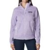Columbia Sweater Weather Fleece Full Zip Jacket - Womens Purple Tint / Heather
