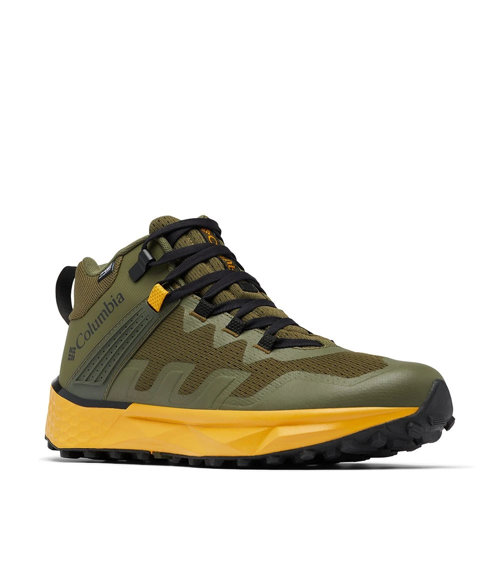 Columbia Facet 75 Mid Outdry Hiking Shoes - Mens Nori / Golden Yellow 2 Columbia Facet 75 Mid Outdry Hiking Shoes - Mens Nori / Golden Yellow - Image 2