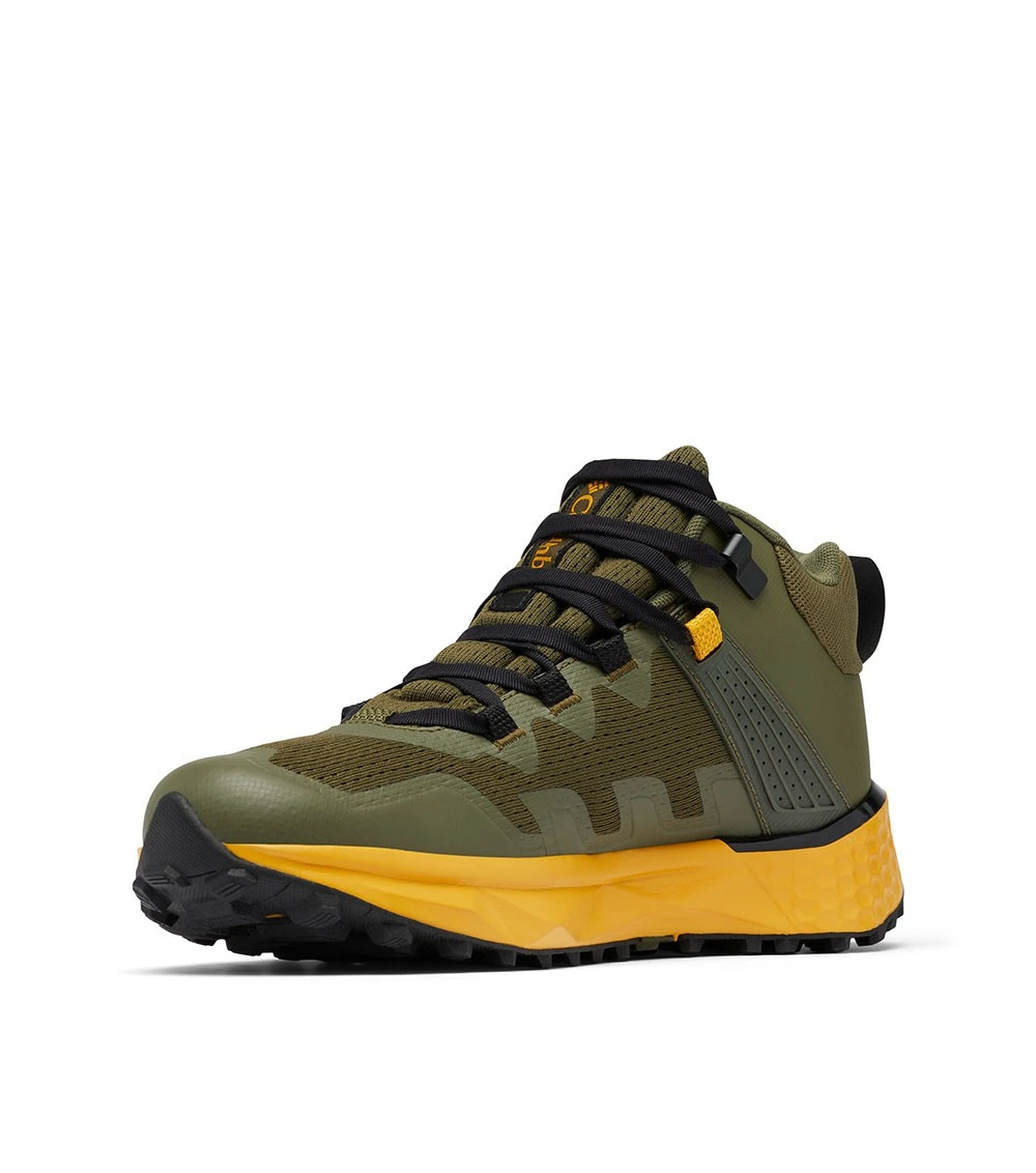 Columbia Facet 75 Mid Outdry Hiking Shoes - Mens Nori / Golden Yellow 4 Columbia Facet 75 Mid Outdry Hiking Shoes - Mens Nori / Golden Yellow - Image 4