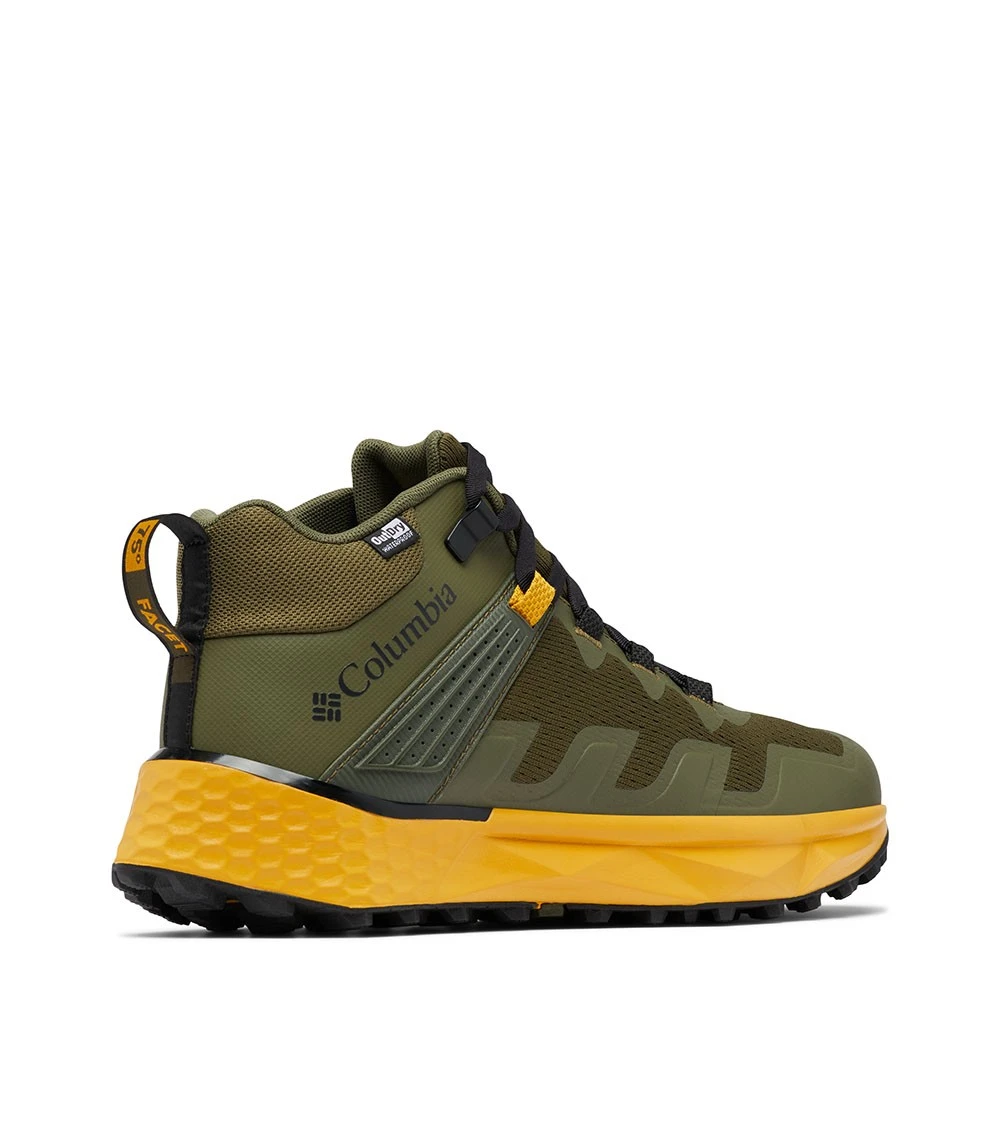 Columbia Facet 75 Mid Outdry Hiking Shoes - Mens Nori / Golden Yellow 7 Columbia Facet 75 Mid Outdry Hiking Shoes - Mens Nori / Golden Yellow - Image 7