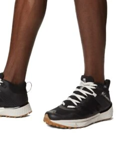 Columbia Facet 75 Mid Outdry Hiking Shoes - Mens Black / Light Sand -Columbia Sale Store 1688749714 2027051 010 10