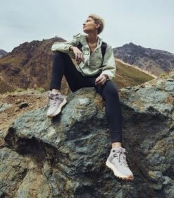 Columbia Facet 75 Mid Outdry Hiking Shoes - Womens Shale Mauve / Graphite -Columbia Sale Store 1688749719 2027201 553 12