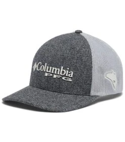Columbia PFG Mesh Ballcap Hat - Unisex Grill Heather / Cool Grey