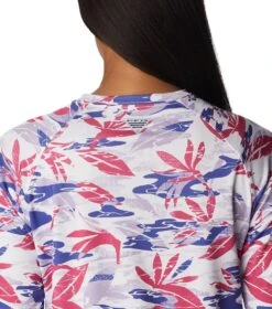 Columbia Super Tidal Long Sleeve Top - Womens Ultra Pink Shorebreak -Columbia Sale Store 1689953393 1709221 693 5