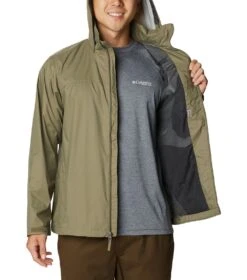 Columbia Glennaker Lake Rain Jacket - Mens Stone Green -Columbia Sale Store 1689953422 RM2015 399 5