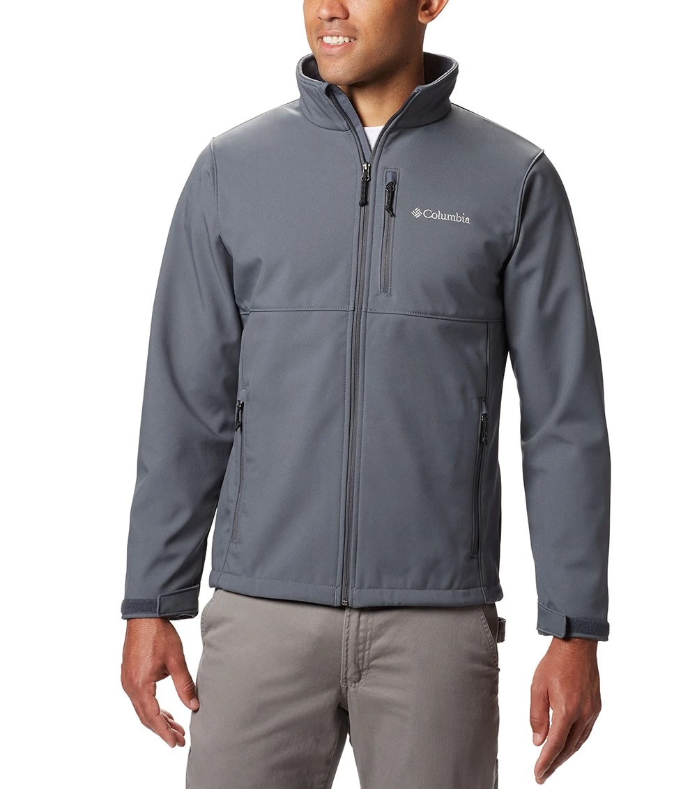 Columbia Ascender Softshell Jacket - Mens Graphite 1 Columbia Ascender Softshell Jacket - Mens Graphite
