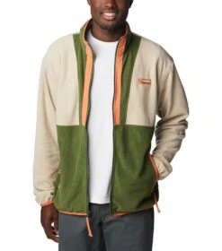 Columbia Back Bowl Lightweight Fleece Jacket - Mens Pesto -Columbia Sale Store 1690536051 1890761 273 6