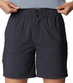 Columbia Coral Ridge Pull-On Hiking Short - Womens Shark -Columbia Sale Store 1691770578 2037451 011 4