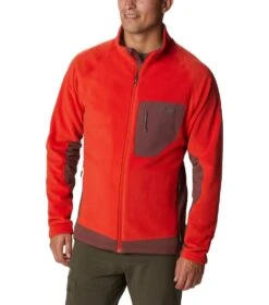 Columbia Titan Pass 2.0 II Fleece Jacket - Mens Spicy / Light Raisin