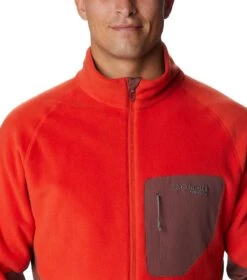 Columbia Titan Pass 2.0 II Fleece Jacket - Mens Spicy / Light Raisin -Columbia Sale Store 1692121611 1866421 839 4
