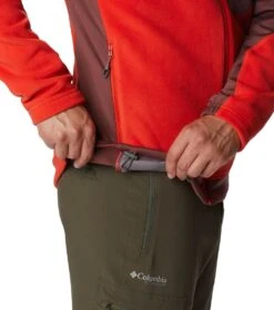 Columbia Titan Pass 2.0 II Fleece Jacket - Mens Spicy / Light Raisin -Columbia Sale Store 1692121613 1866421 839 8