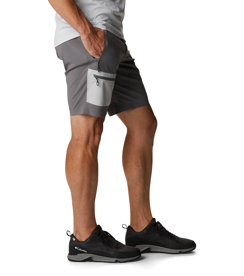 Columbia Titan Pass Technical Hiking Short - Mens City Grey 3 Columbia Titan Pass Technical Hiking Short - Mens City Grey - Image 3