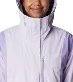 Columbia Hikebound Rain Jacket - Womens Purple Tint / Frosted Purple -Columbia Sale Store 1692121628 1989251 568 4