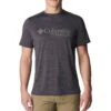Columbia Titan Pass Graphic Tee - Mens Black / CSC Titanium Graphic