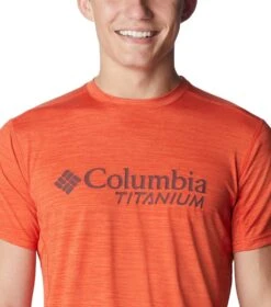 Columbia Titan Pass Graphic Tee - Mens Spicy / CSC Titanium Graphic -Columbia Sale Store 1692121634 1991471 839 4