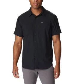 Columbia Silver Ridge Utility Lite Short Sleeve Shirt - Mens Black