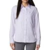 Columbia Silver Ridge Utility Long Sleeve Shirt - Womens Purple Tint