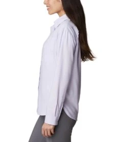Columbia Silver Ridge Utility Long Sleeve Shirt - Womens Purple Tint -Columbia Sale Store 1692185244 2033341 568 3