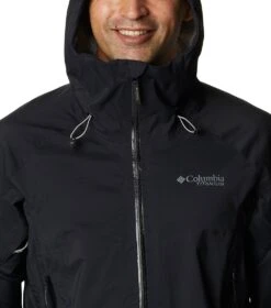 Columbia Mazama Trail Shell Rain Jacket - Mens Black -Columbia Sale Store 1692185252 2034451 010 4