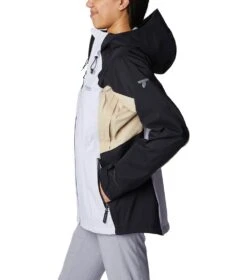 Columbia Mazama Trail Shell Rain Jacket - Womens Purple Tint / Black / Ancient Fossil -Columbia Sale Store 1692185285 2035001 569 3