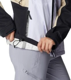 Columbia Mazama Trail Shell Rain Jacket - Womens Purple Tint / Black / Ancient Fossil -Columbia Sale Store 1692185288 2035001 569 9